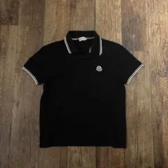 MONCLER ポロシャツswag archive y2k 単丈 ブラックのサムネイル