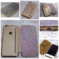 iPhone手帳型デコケース