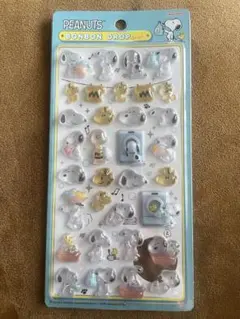 スヌーピー　ボンボンドロップシール　ランドリー