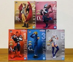 【新品未開封】　一番くじ　ヒロアカ　A賞〜E賞　フィギュア5点セット