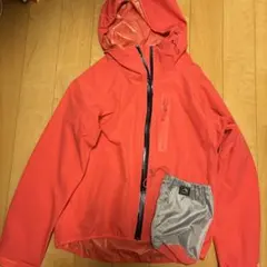 FieldCore ピンクレインジャケットSサイズ　ワークマン　美品