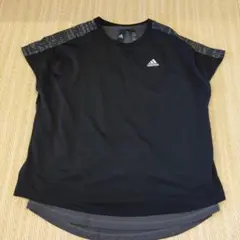 アディダス　エアロレディ　Ｔシャツ　インナーセット（黒）