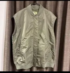 ニコアンド　ミリタリーベスト