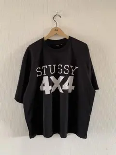 STUSSY メッシュ Tシャツ L ブラック 4X4 - メルカリ