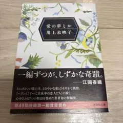 愛の夢とか 川上未映子 講談社文庫