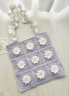 モチーフバッグ＊グラニースクエア