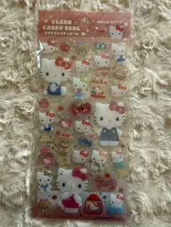 ハローキティ クリアキャンディシール