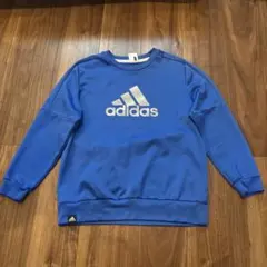 adidas 青 トレーナー 160