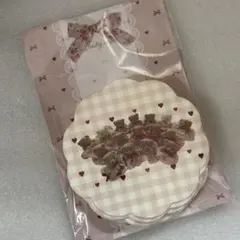 aromantic ×Tasty cafe コラボ　ダイカットメモ