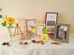 春　ウェルカムスペース　まとめ売り　ウェディングアイテム　ウェルカムボード