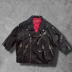 Y2K gimmick leather riders zip archive