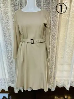 NATURAL BEAUTY BASIC ベージュワンピース