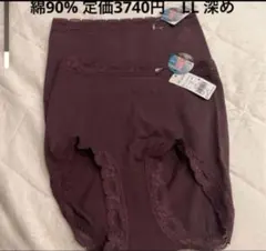 定価3740円　深め　綿90% トリンプ　ショーツ LL 2枚　^^