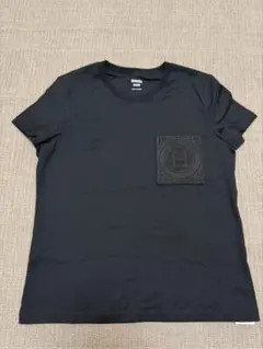 HERMES ポケット付きTシャツ ブラックのサムネイル