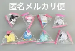 サンリオキャラクターズ おすわりインテリア ミニフィギュア 全8種類セット