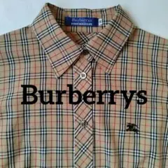 BURBERRY BLUE LABEL 長袖ブラウス ベージュ ノバチェック38