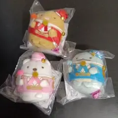 すみっコぐらし×HMV35周年　てのりぬいぐるみ　とかげ しろくま とんかつ