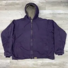 古着 ダックジャケット 3XLR アクティブジャケット 裏ボア パーカー