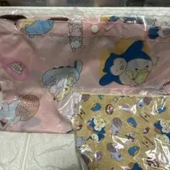 新品未開封★ミスド福袋ポケモン エコバッグ、ポーチセット