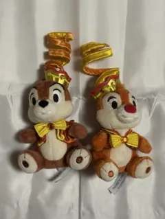 ディズニーランドチップとデールぬいぐるみ