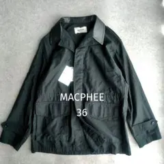 【新品・未使用 】MACPHEE ミリタリージャケット ブラック 2026年最新】MACPHEE レディース ミリタリージャケットの人気アイテム