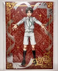 進撃の巨人 リヴァイ エスクリ 第二弾 キラキラ箔押しポストカード 3枚セット