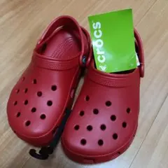 crocs クラシックキッズ サンダル 20cm 赤