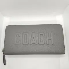 COACH コーチ 長財布　アコーディオン グラフィック CW715　グレーのサムネイル