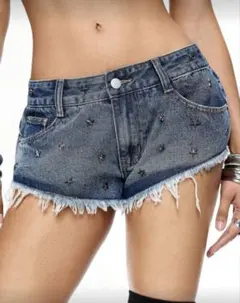 デニムショートパンツ