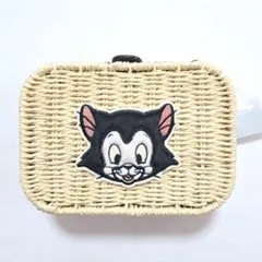 ピノキオ　フィガロ　かごバッグ　ショルダー紐付き