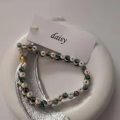 ハンドメイド　ビーズブレスレット　ブルー系　daisy様