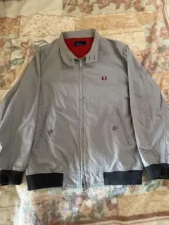 『希少』廃盤カラー　FRED PERRY グレー ジャンパー JP M