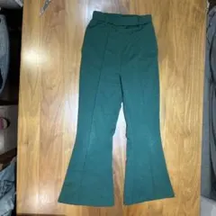 WEGO フレアパンツ グリーン XS