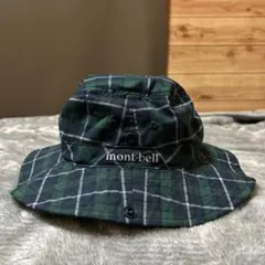 mont-bell チェック柄 バケットハット