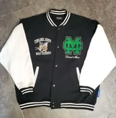 貴重　XLARGE TOM&JERRYコラボ　スタジャン　　Lサイズ　メンズ 4105094100-BR-L.jpg