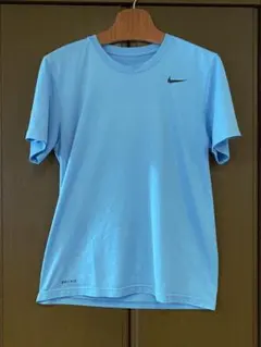 NIKE DRI-FIT Tシャツ ライトブルー Lサイズ