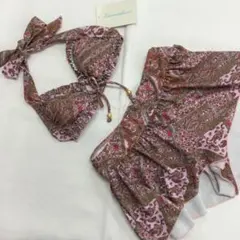 Lamondani ペイズリー柄水着セパレート新品未使用品即購入ＯＫNo,652