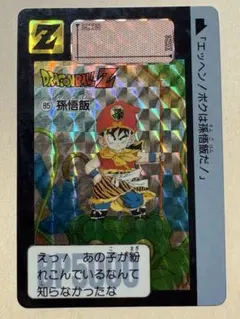 ドラゴンボールZ カードダス No.85 孫悟飯 - メルカリ