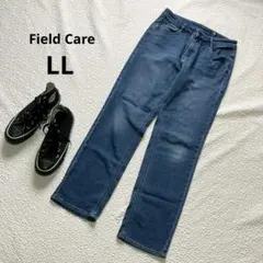ワークマン Field Care ストレートデニム LL 青 ストレッチ性◎のサムネイル