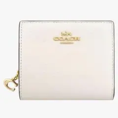 COACH　二つ折り財布　ホワイト