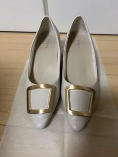RANDA パンプス アイボリー ゴールド金具 22cmのサムネイル