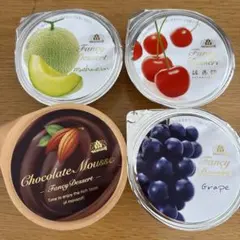 モロゾフ ファンシーデザート フルーツゼリーとチョコレートムースのサムネイル