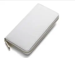 超人気　レディース　メンズ　本革　レザー　長財布　ホワイト　白