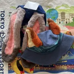 ズートピア2　ニック＆ジュディ　キャップ　 ディズニー