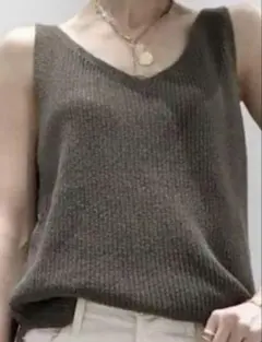 アパルトモン　CTN LINEN Camisole