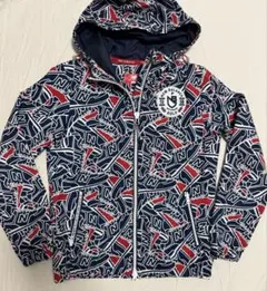 ニューバランスゴルフ　フルジップ　ブルゾン/パーカー　シューズ総柄プリント