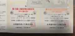 ニセコアンヌプリ国際スキー場 50%割引券 2枚　他割引券付きのサムネイル