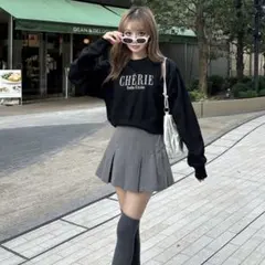 ロゴ刺繍スウェットトップス［pm454b］