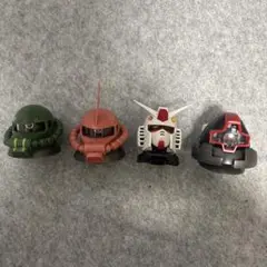 エクシードモデル ガンダムヘッド他4個セット