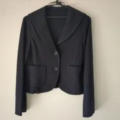ネイビー テーラードジャケット 卒業式　入学式